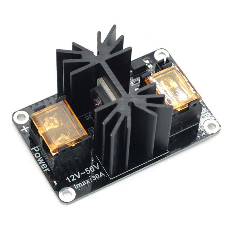 DEVMO 2pcs 3D Printer Accessories 30A Mos Tube Heat Bed Power Module Expansion Board High Current Load Module Mos Tube Hotend Replacement with Cables for 3D Printer - Image 4